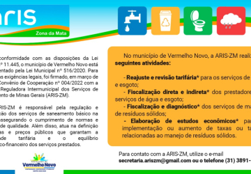Aris Zona da Mata Vermelho Novo - regulamentação